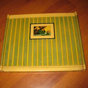 1950's T. Cohn Metal Litho Dollhouse Replacement Part: Interior Wall #2